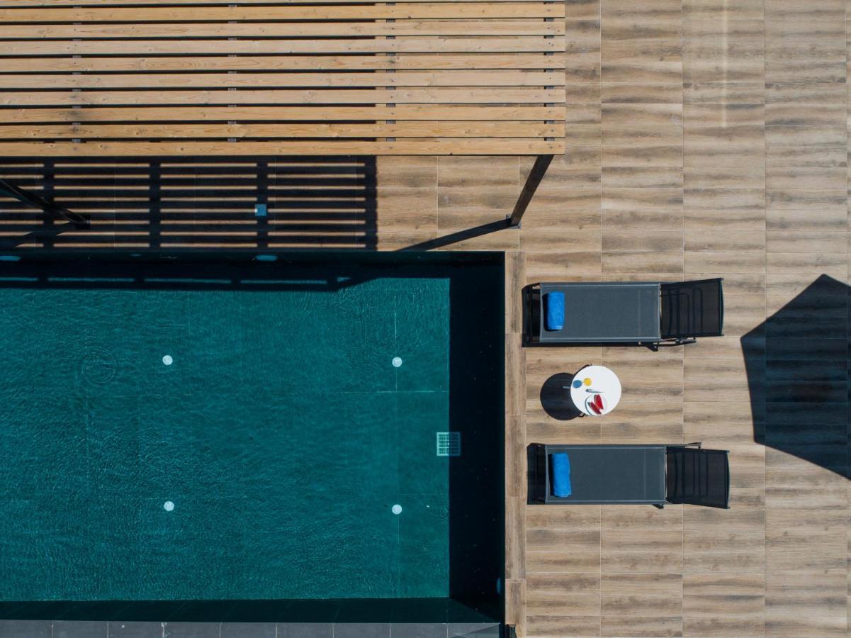 Brand New Villa Lefka With Private Pool At Platies Plateies 外观 照片