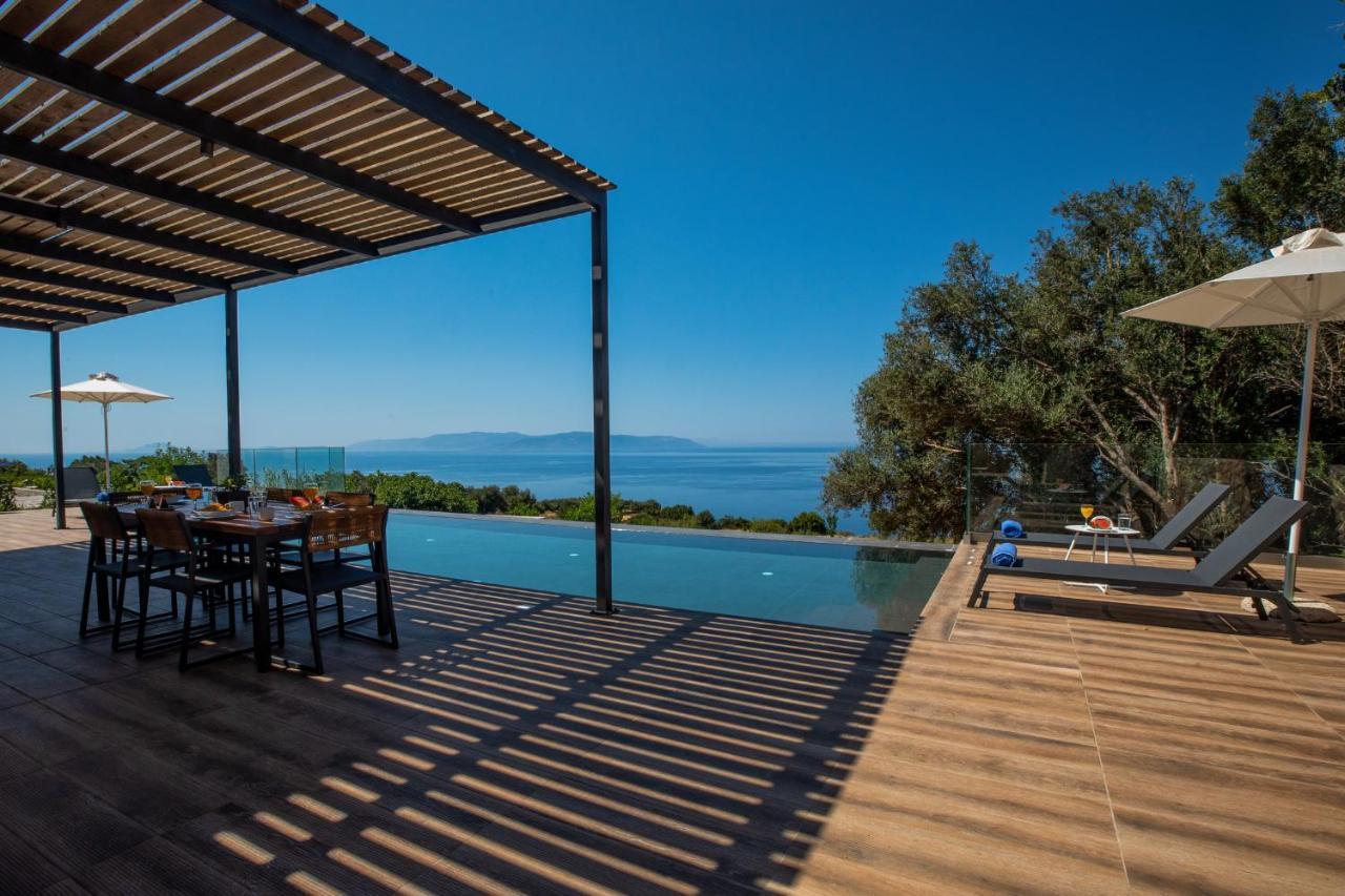 Brand New Villa Lefka With Private Pool At Platies Plateies 外观 照片