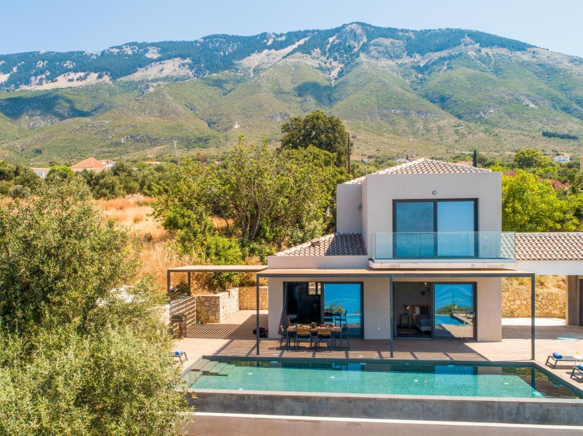 Brand New Villa Lefka With Private Pool At Platies Plateies 外观 照片